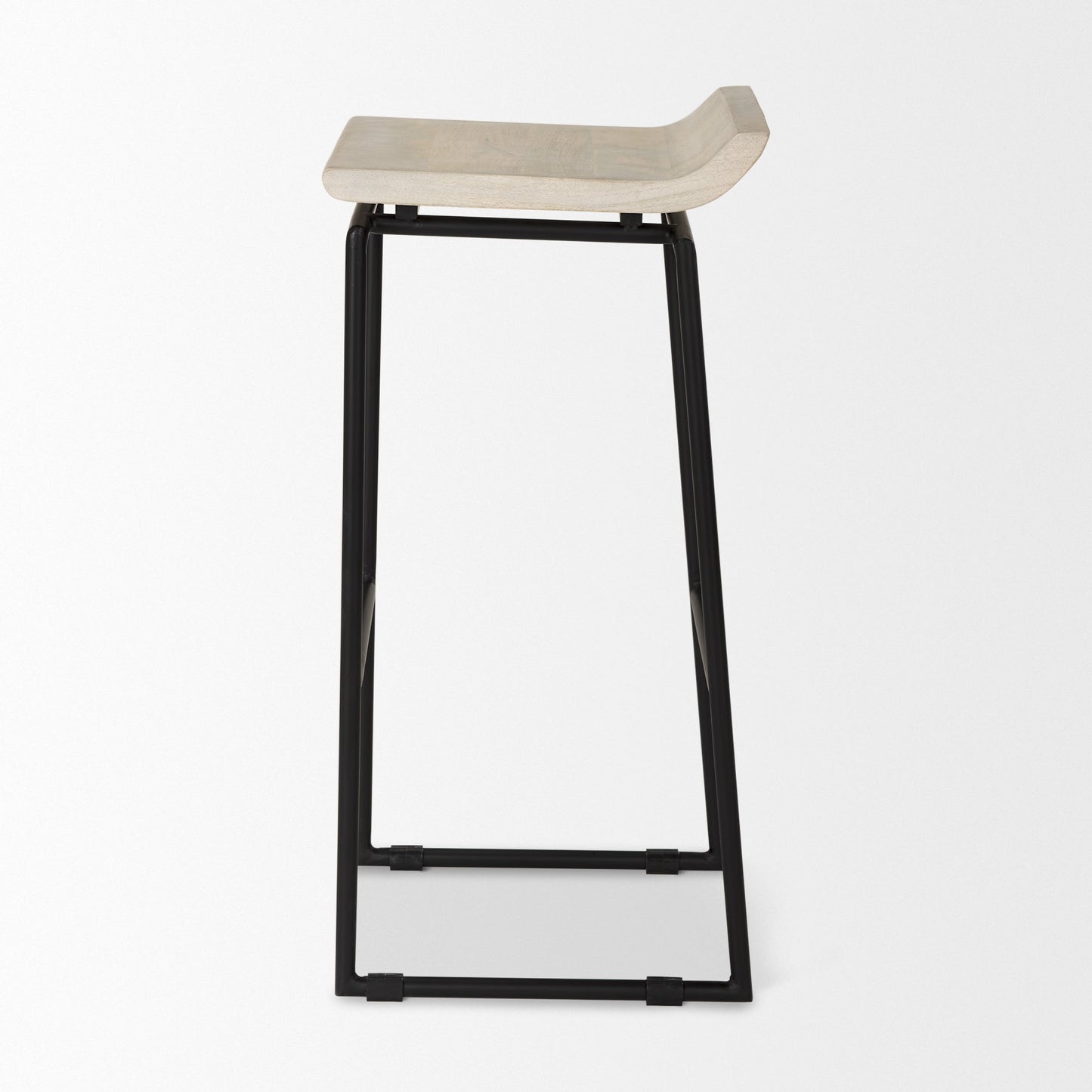 Givens Wood Top Barstool