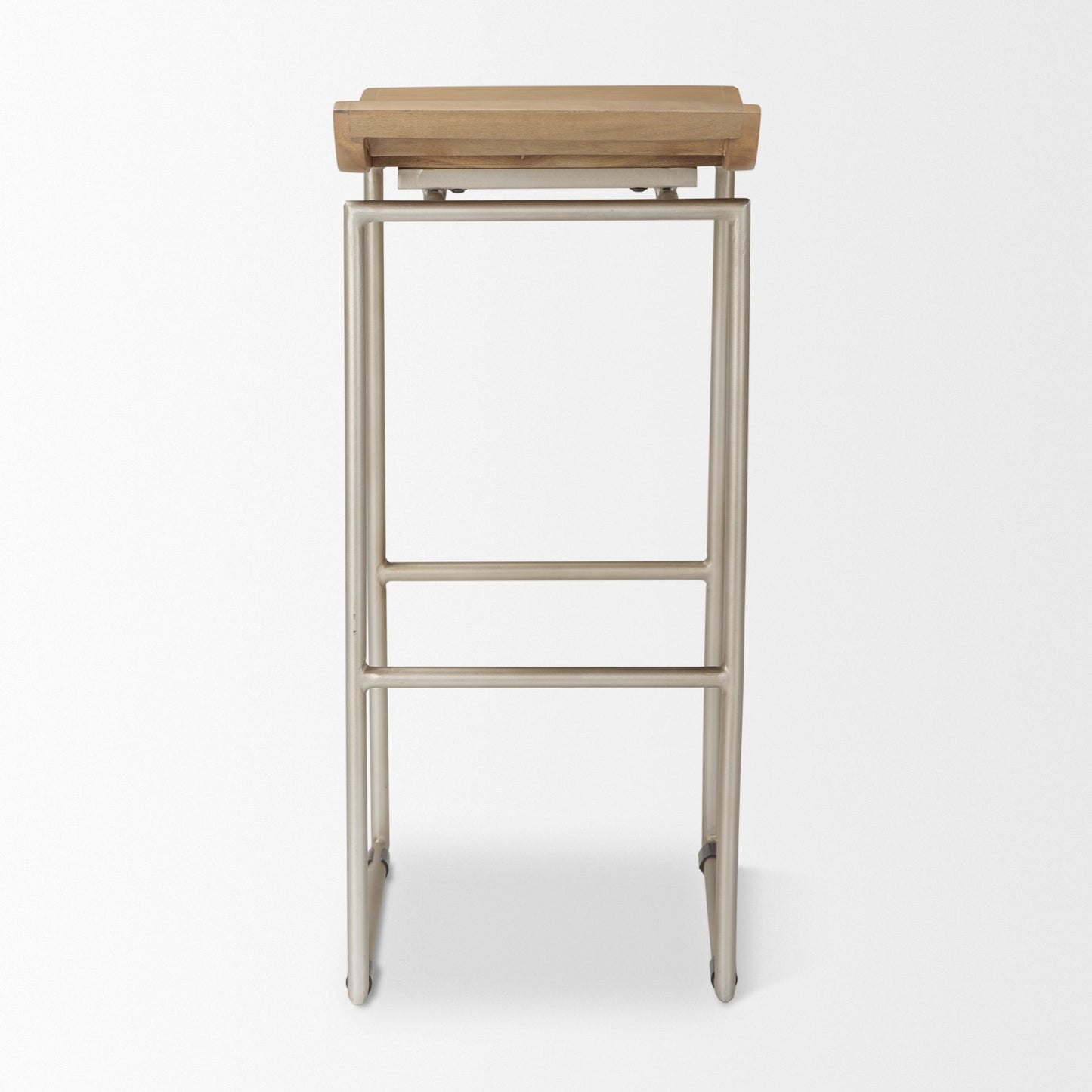 Givens Wood Top Barstool
