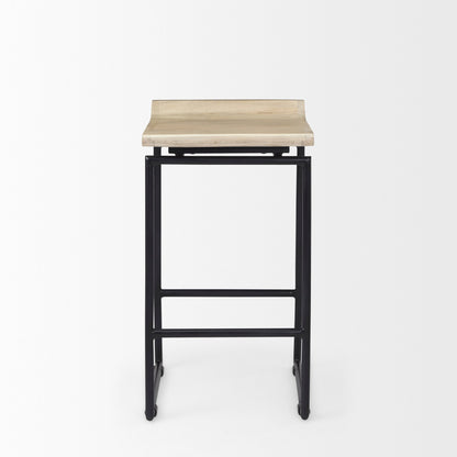 Givens Wood Top Counter Stool