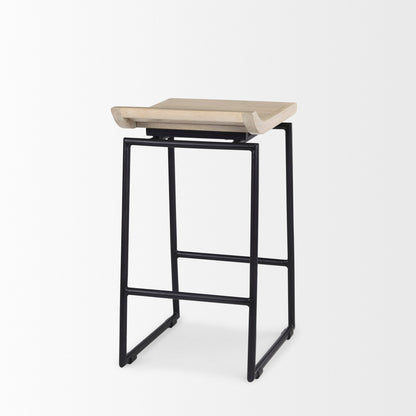 Givens Wood Top Counter Stool