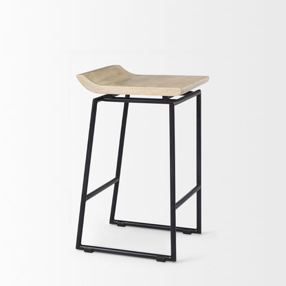 Givens Wood Top Counter Stool