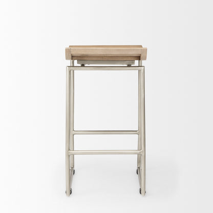 Givens Wood Top Counter Stool