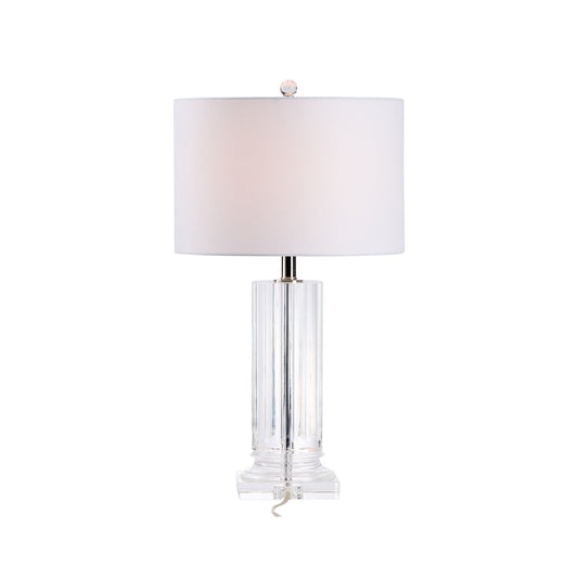 Glacier Crystal Clear Table Lamp