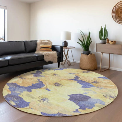 Glamore Gold Washable Indoor - Outdoor Rug - LOOMLAN - LOOMLAN Rugs - Outdoor Rugs