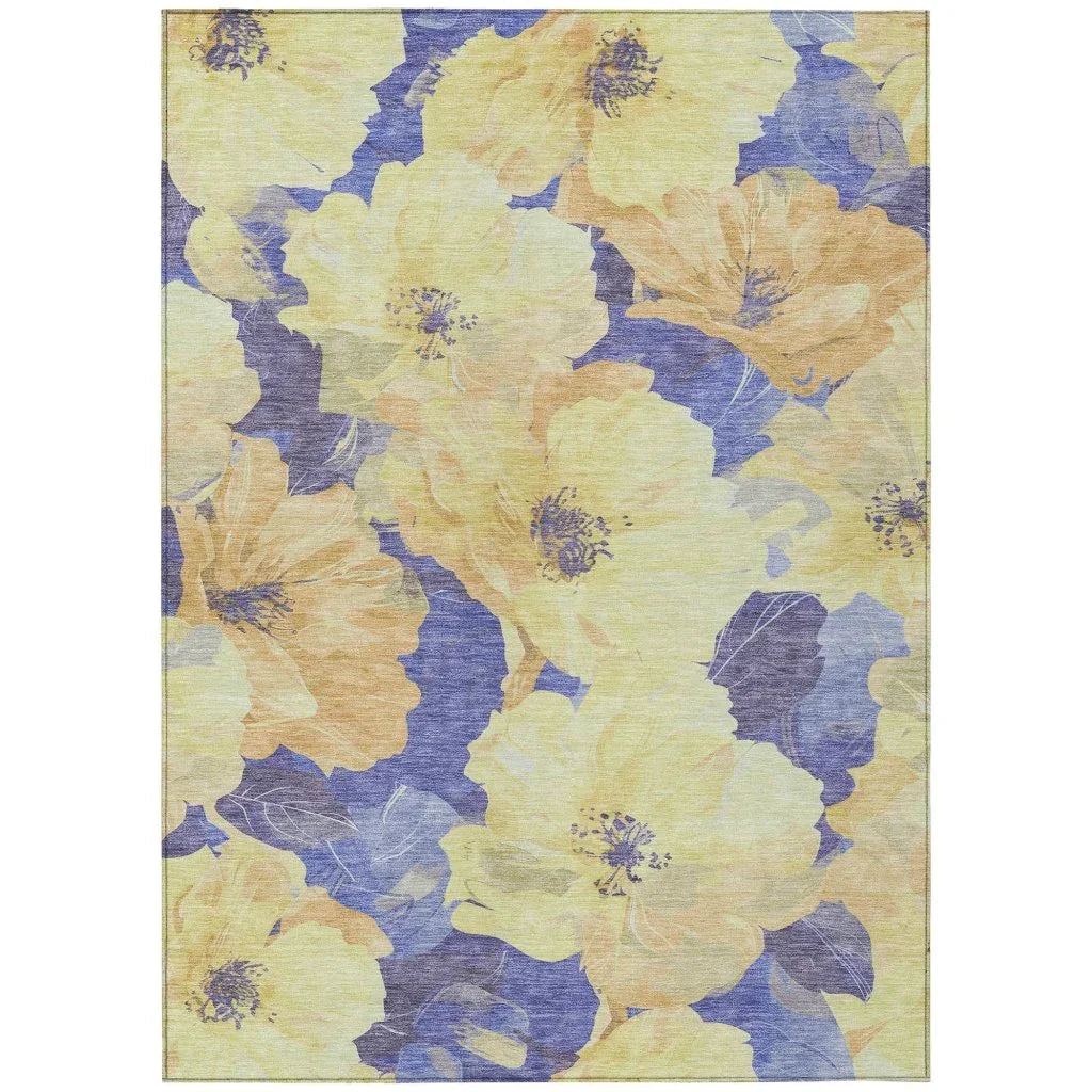 Glamore Gold Washable Indoor - Outdoor Rug - LOOMLAN - LOOMLAN Rugs - Outdoor Rugs