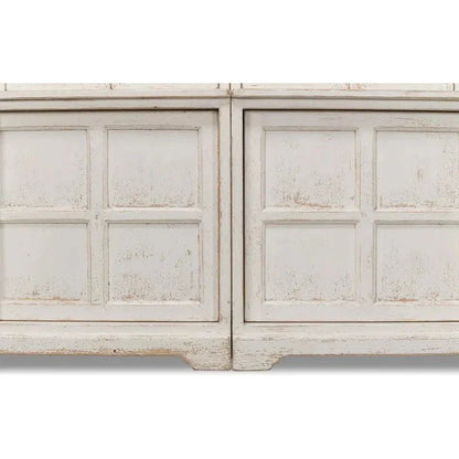 Glass Front Double Curio Bookcase Cabinets - LOOMLAN - Sarreid - Buffets & Curios