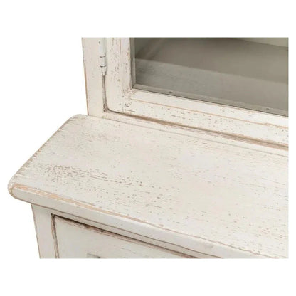 Glass Front Double Curio Bookcase Cabinets - LOOMLAN - Sarreid - Buffets & Curios