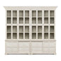Glass Front Double Curio Bookcase Cabinets - LOOMLAN - Sarreid - Buffets & Curios
