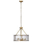 Glenn Large Metal Round Chandelier