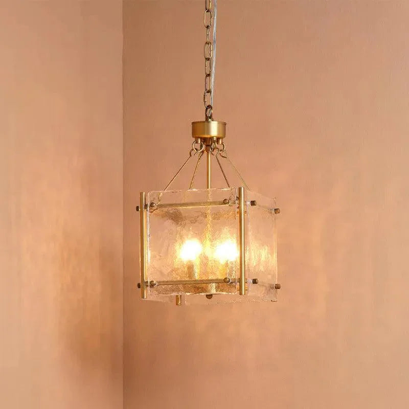 Glenn Small Metal Square Chandelier