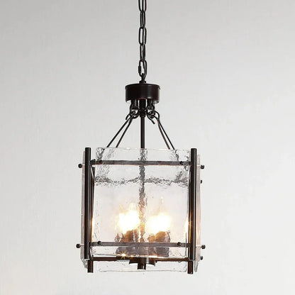 Glenn Small Metal Square Chandelier