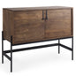 Glenn Two Doors Wooden Accent Cabinet