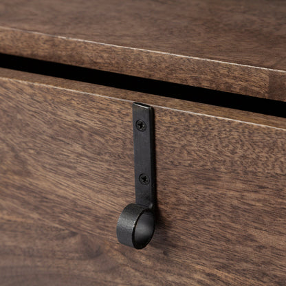 Glenn Wood Top Square Side Table