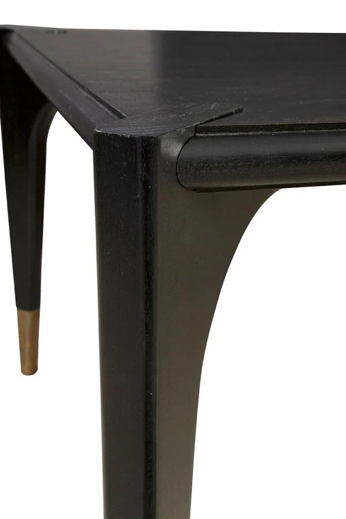 Glenn Wooden Rectangular Dining Table-Dining Tables-Furniture Classics-LOOMLAN