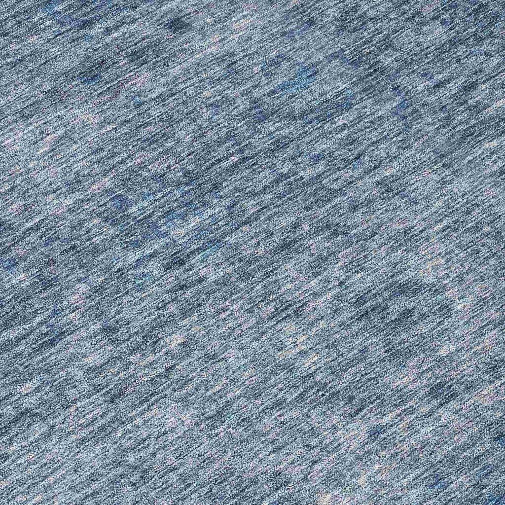 Glenra Blue Washable Indoor - Outdoor Rug - LOOMLAN - LOOMLAN Rugs - Outdoor Rugs