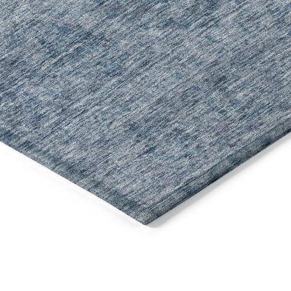 Glenra Blue Washable Indoor - Outdoor Rug - LOOMLAN - LOOMLAN Rugs - Outdoor Rugs