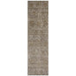 Glenra Brown Washable Indoor - Outdoor Rug - LOOMLAN - LOOMLAN Rugs - Outdoor Rugs
