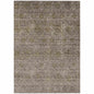 Glenra Brown Washable Indoor - Outdoor Rug - LOOMLAN - LOOMLAN Rugs - Outdoor Rugs