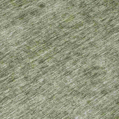 Glenra Green Washable Indoor - Outdoor Rug - LOOMLAN - LOOMLAN Rugs - Outdoor Rugs