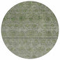 Glenra Green Washable Indoor - Outdoor Rug - LOOMLAN - LOOMLAN Rugs - Outdoor Rugs