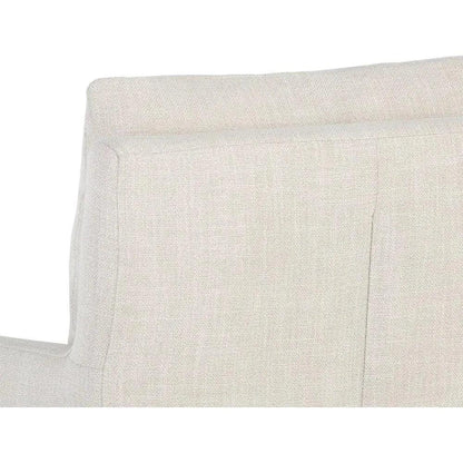 Glenrose Fabric Wheeled Dining Chair - LOOMLAN - SUNPAN - Dining Chairs