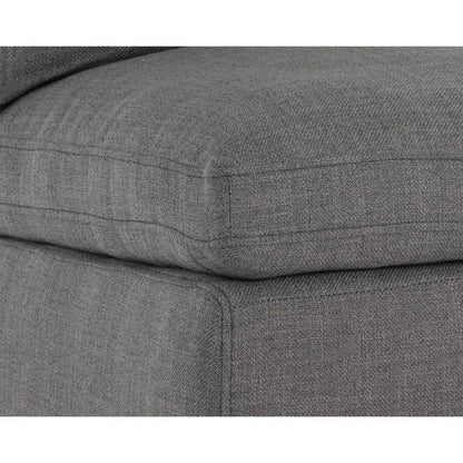 Glenrose Fabric Wheeled Dining Chair - LOOMLAN - SUNPAN - Dining Chairs