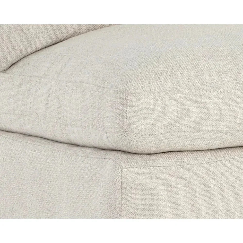 Glenrose Fabric Wheeled Dining Chair - LOOMLAN - SUNPAN - Dining Chairs