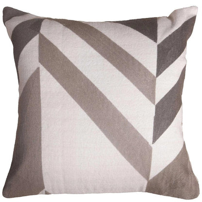 Gloe Outdoor Throw Pillows-Outdoor Pillows-LOOMLAN-Natural-LOOMLAN