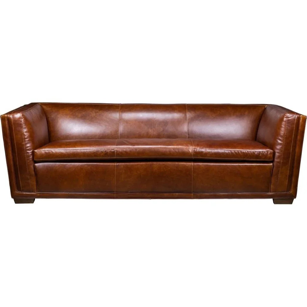 Gloria Modern Style Leather Sofa - LOOMLAN - Olivia + Quinn - Sofas & Loveseats