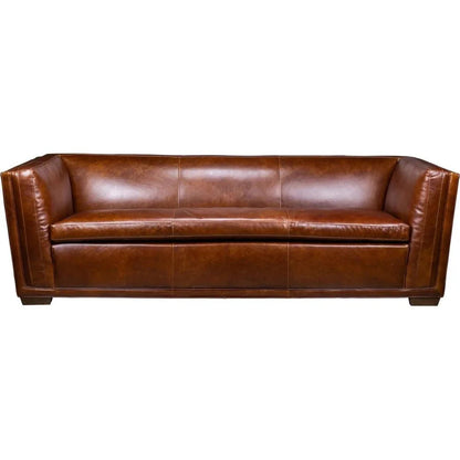 Gloria Modern Style Leather Sofa - LOOMLAN - Olivia + Quinn - Sofas & Loveseats