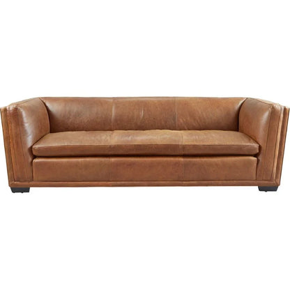 Gloria Modern Style Leather Sofa - LOOMLAN - Olivia + Quinn - Sofas & Loveseats