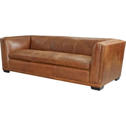 Gloria Modern Style Leather Sofa - LOOMLAN - Olivia + Quinn - Sofas & Loveseats