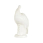 Glossy White Ceramic Turkey Sculpture - LOOMLAN - Chelsea House - Statues & Sculptures