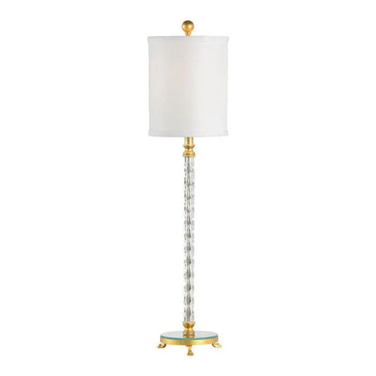 Glouster Lamp Gold Leaf Base Table Lamp - LOOMLAN - Chelsea House - Table Lamps