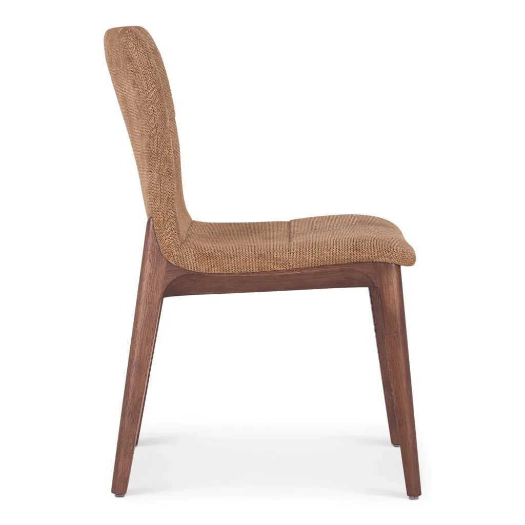 Godan Wood Frame Armless Dining Chair - LOOMLAN - Urbia - Dining Chairs