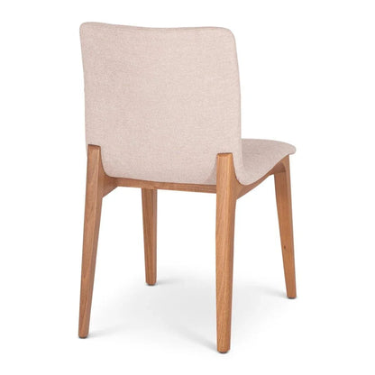 Godan Wood Frame Armless Dining Chair - LOOMLAN - Urbia - Dining Chairs