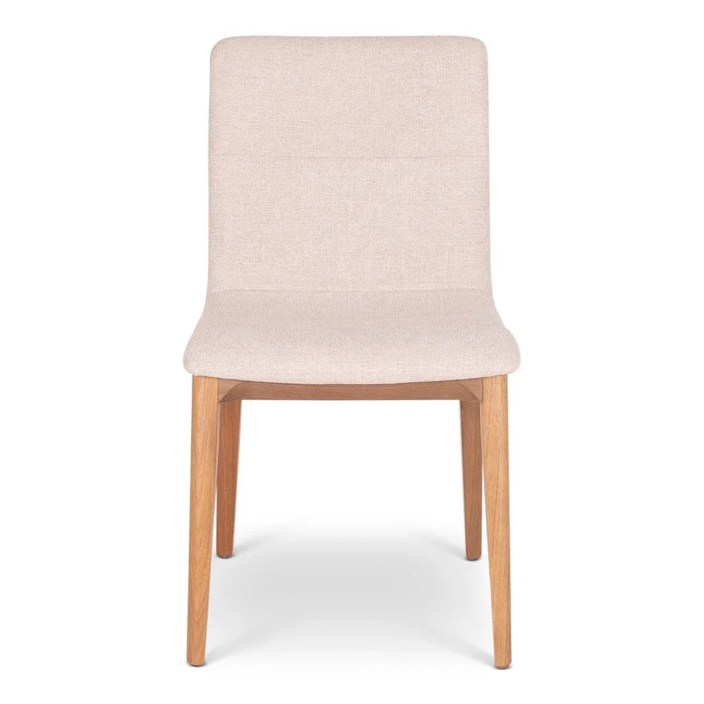 Godan Wood Frame Armless Dining Chair - LOOMLAN - Urbia - Dining Chairs