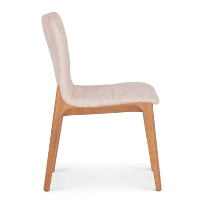 Godan Wood Frame Armless Dining Chair - LOOMLAN - Urbia - Dining Chairs