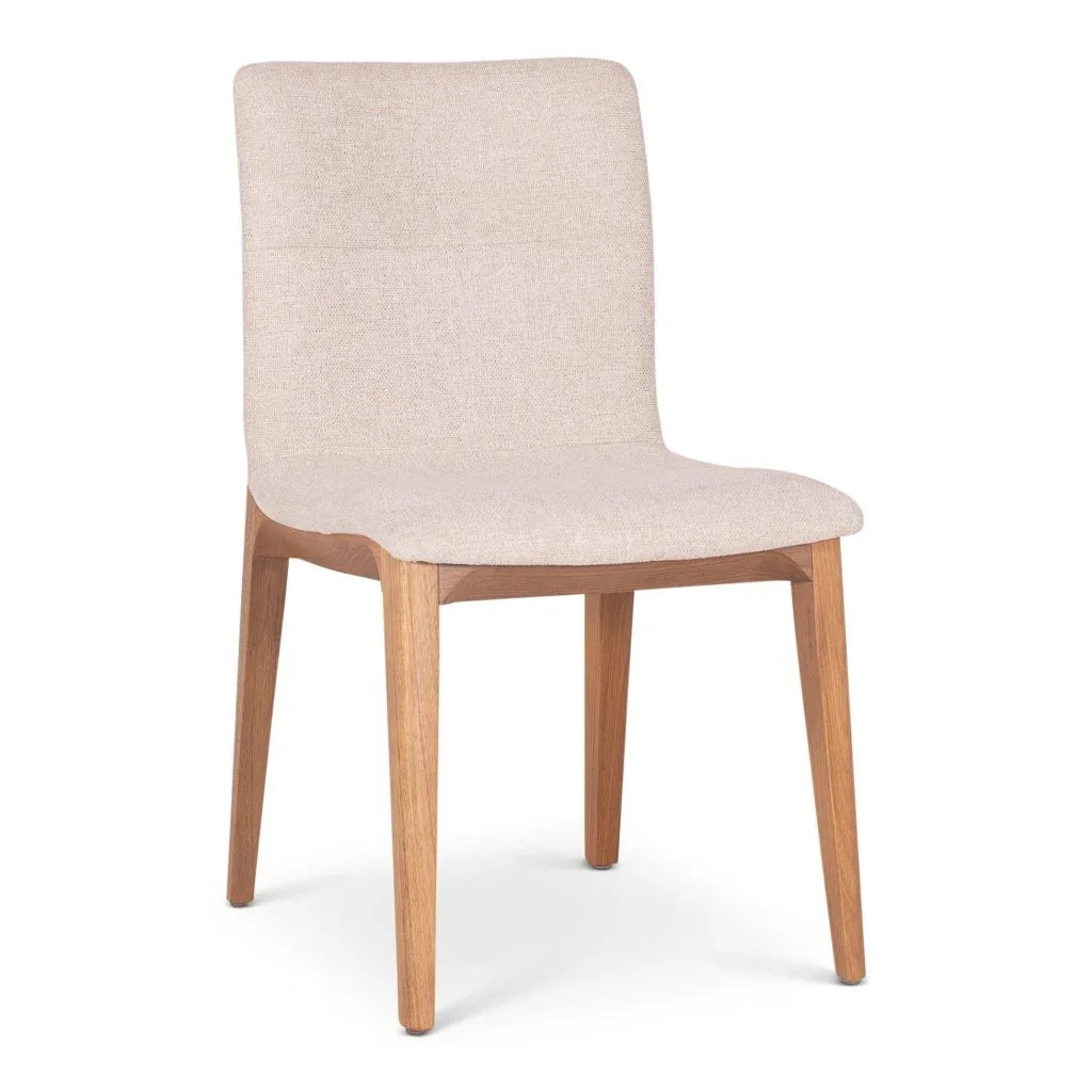 Godan Wood Frame Armless Dining Chair - LOOMLAN - Urbia - Dining Chairs