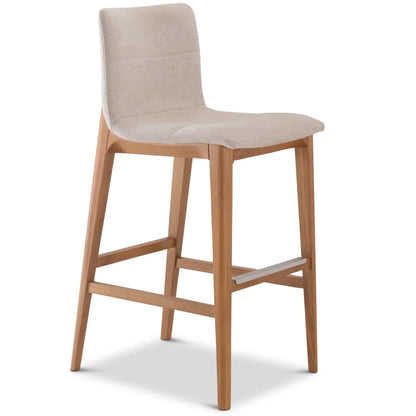 Godan Wood Frame Bar Stool