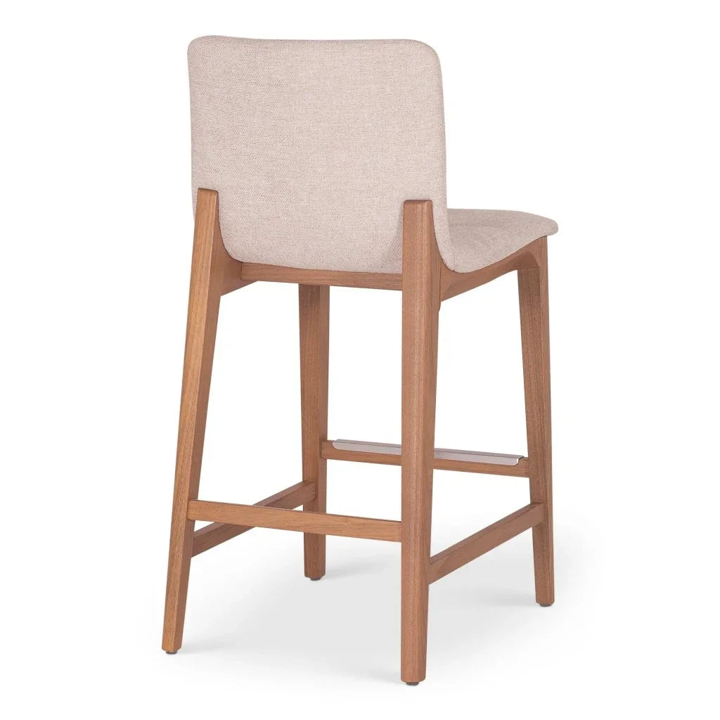 Godan Wood Frame Counter Stool - LOOMLAN - Urbia - Counter Stools