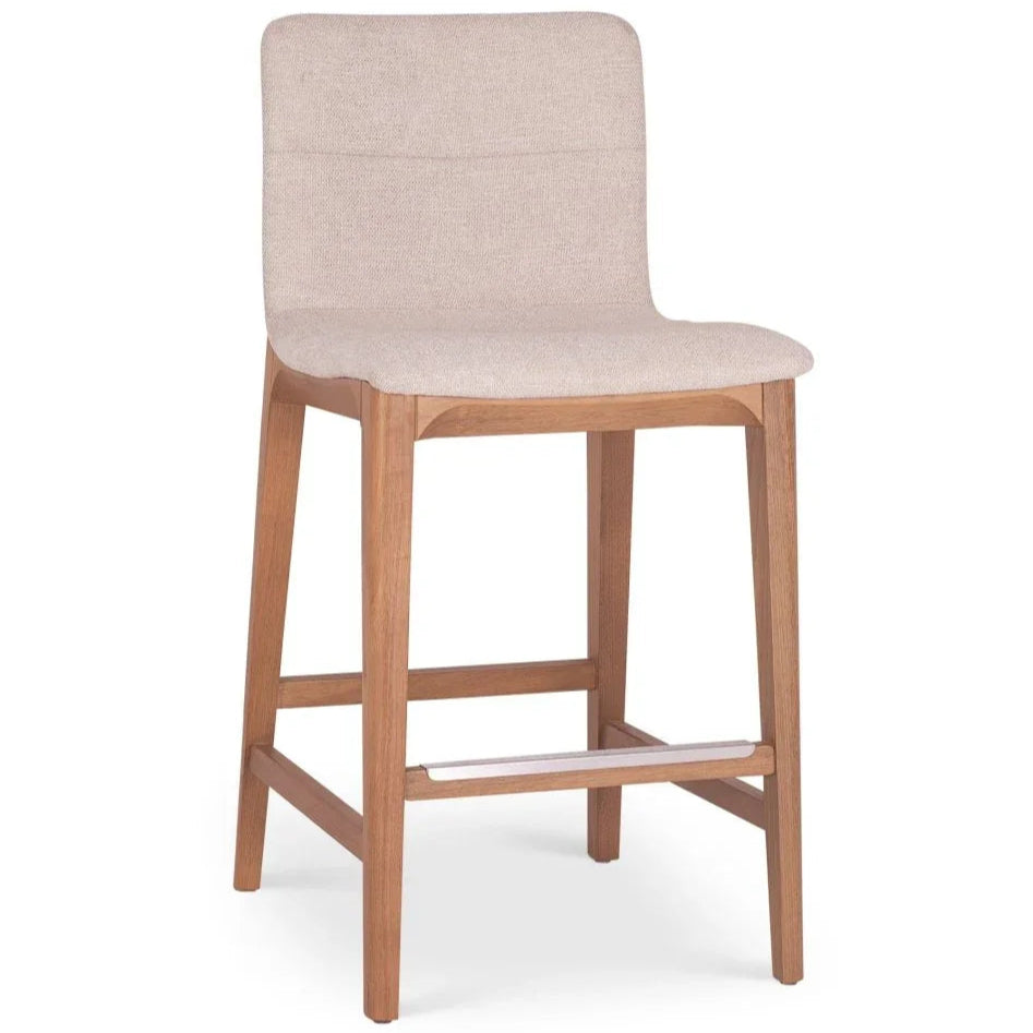 Godan Wood Frame Counter Stool - LOOMLAN - Urbia - Counter Stools