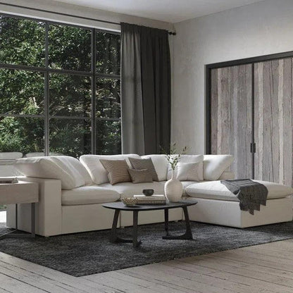 Godenza Mid - Century Black Oval Coffee Table - LOOMLAN - Moe's Home - Coffee Tables