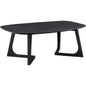 Godenza Mid - Century Black Oval Coffee Table - LOOMLAN - Moe's Home - Coffee Tables