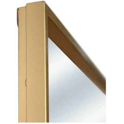 Gold Floor Mirror Leaner Style Gold Iron-Floor Mirrors-Moe's Home-LOOMLAN