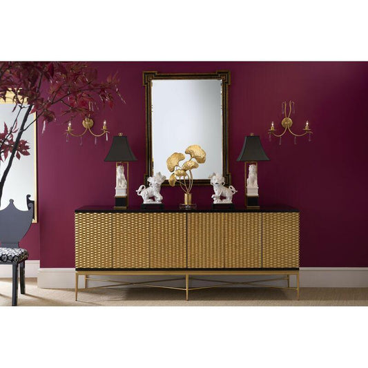 Gold James Six Door Sideboard - LOOMLAN - Chelsea House - Sideboards
