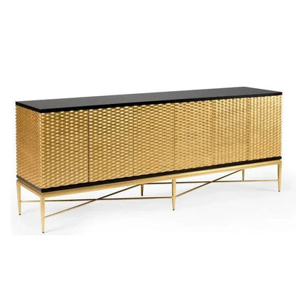 Gold James Six Door Sideboard - LOOMLAN - Chelsea House - Sideboards