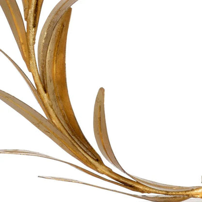 Gold Laurel Crystal Mounted Table Lamp - LOOMLAN - Chelsea House - Table Lamps