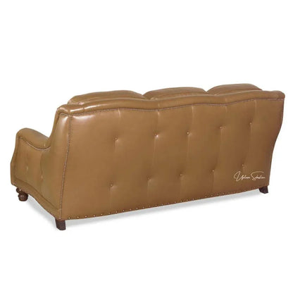 Goldberg 3 Seater Leather Couch Benchmade the USA - LOOMLAN - Uptown Sebastian - Sofas & Loveseats