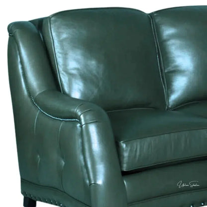Goldberg 3 Seater Leather Couch Benchmade the USA - LOOMLAN - Uptown Sebastian - Sofas & Loveseats